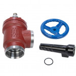 Угловой запорный клапан SVA 100 G ANG PN 52 146B2100R